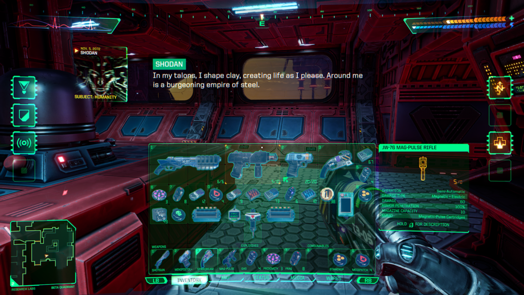 The True Danger of AI - System Shock Xbox Review